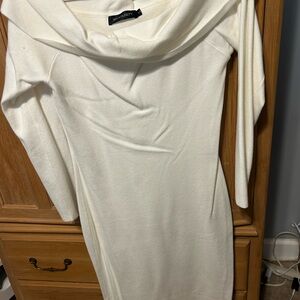 White Off-Shoulder Dress
